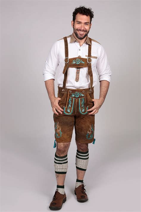 lederhosen traditional german clothing men.